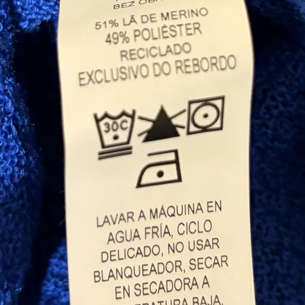 Patagonia Capilene Air Crew Mens XXL Blue Merino Wool Blend Base Layer Pullover